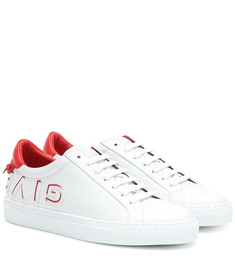 givenchy logo sneakers sale|givenchy white high top sneakers.